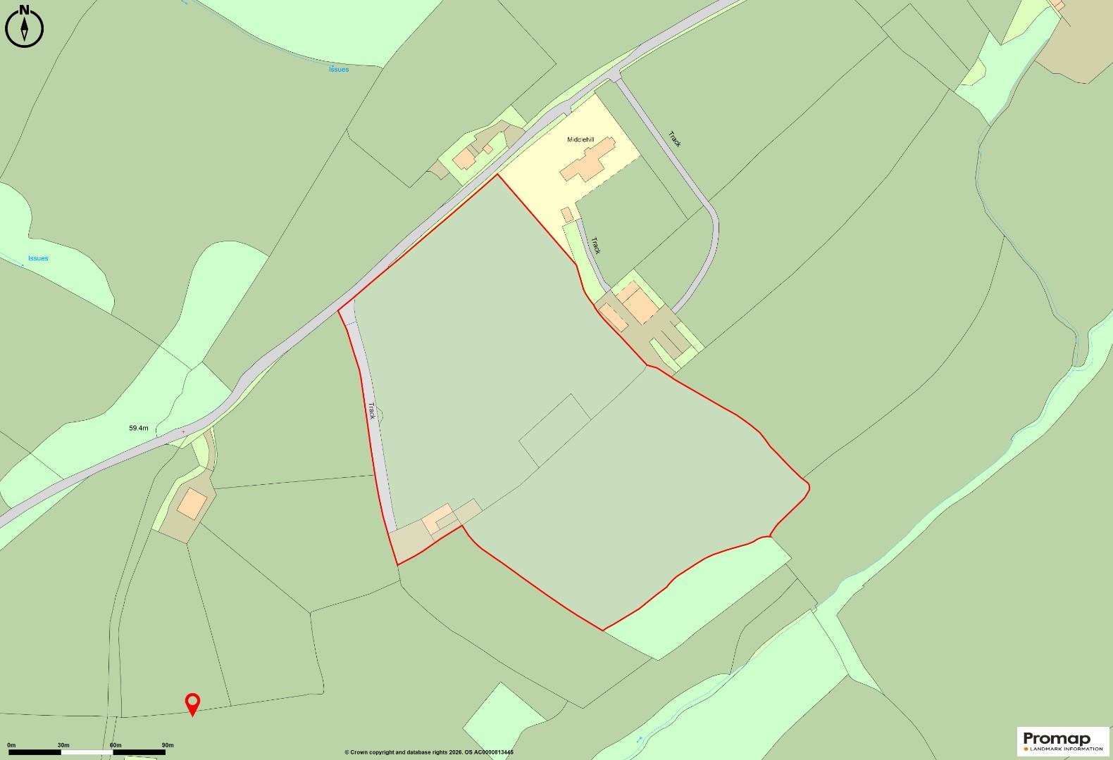 Approximately 9.25 acres of land and stables, Llancarfan, Barry, Vale of Glamorgan, CF62 3AD